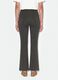 Grey stretch cotton flared trousers_2