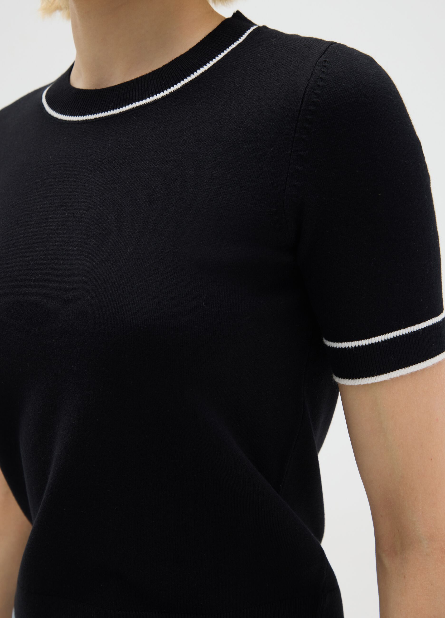 Women's multicolour viscose blend regular fit top
