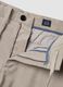Pantaloni chino grigi in cotone elasticizzato regular fit a costine_1