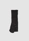 Collant nere in tessuto elasticizzato con stelle_0