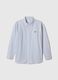 Blue Stretch Cotton Shirt_3