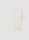 White pure cotton crew-neck T-shirt with PlayStation print_2