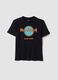 Black pure cotton T-shirt with Hard Rock Cafe print, regular fit_0
