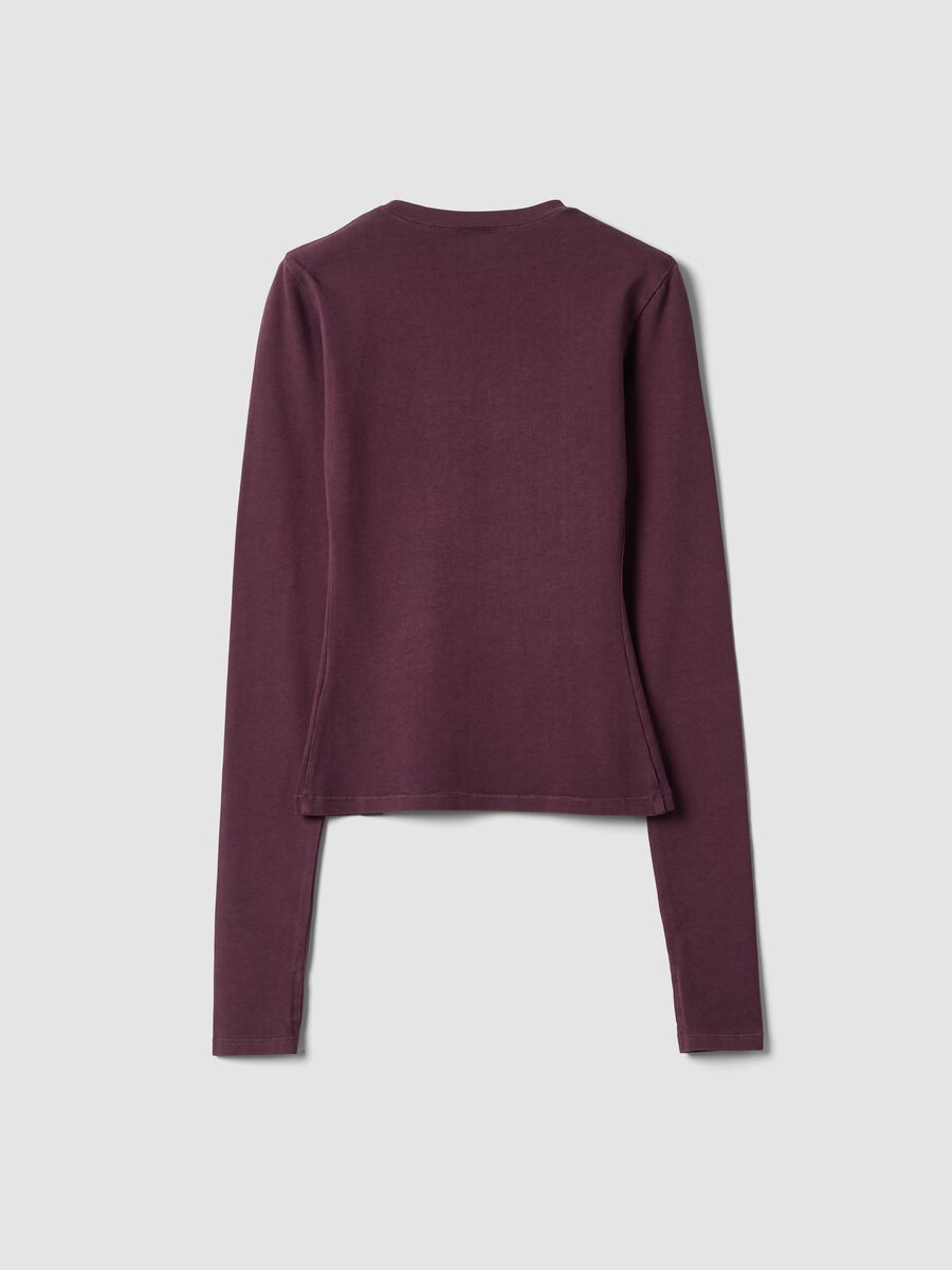 Perfect Longsleeve Washed Burgundy_1