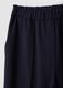 Jogger The Iconic Pants blu wide leg in viscosa elasticizzata_5