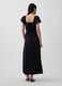 Long linen-blend dress_1