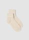 White stretch organic cotton socks_0