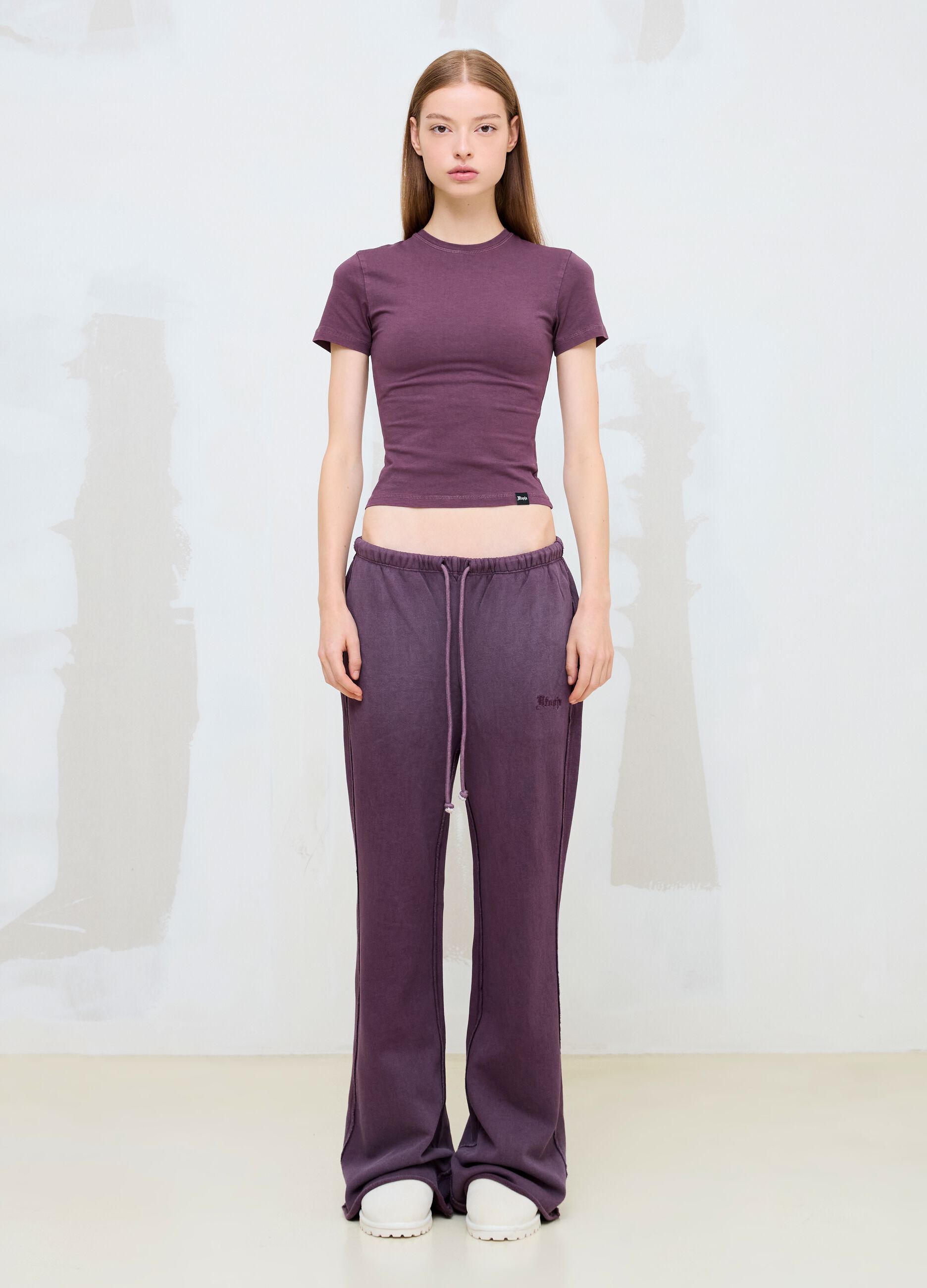Perfect Washed Burgundy T-shirt