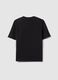 Black pure cotton over fit boy's t-shirt with print_4
