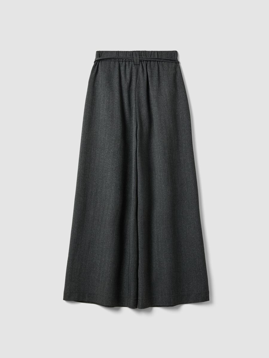 Grey wide-leg trousers in stretch viscose_6
