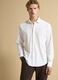 White slim-fit shirt in breathable stretch fabric with 4-way stretch_0
