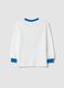 White organic cotton crew-neck T-shirt_1