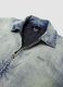 Denim Padded Jacket Vintage Light Blue_6