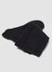 Long black stretch-fabric socks_1