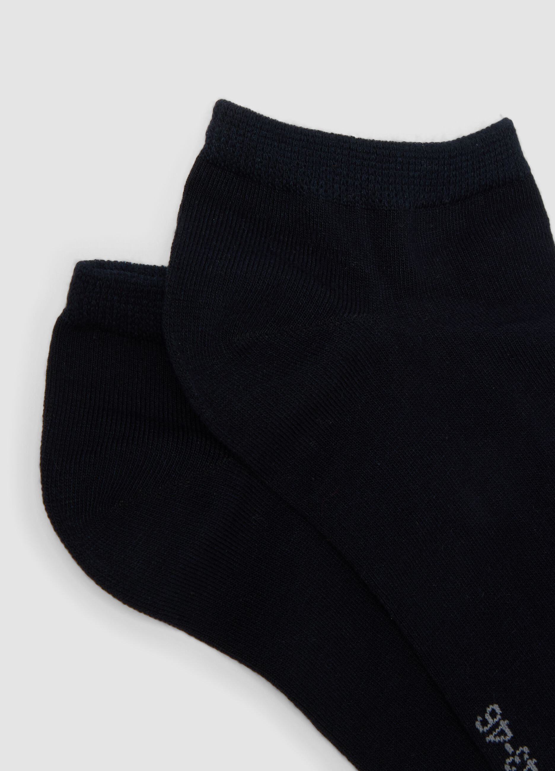 Three-pack of blue stretch sports socks