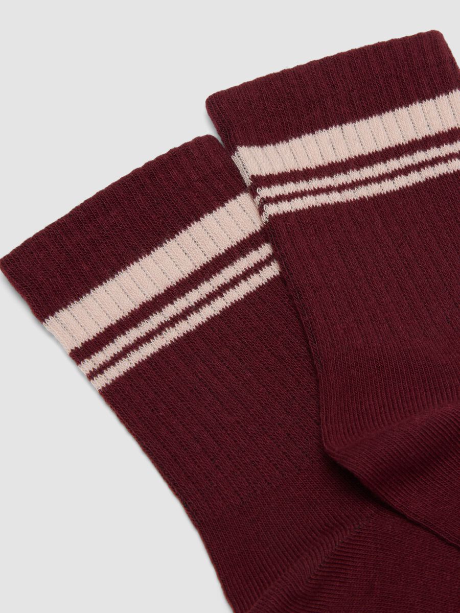 Three-pack of multicolour socks in stretch organic cotton_1