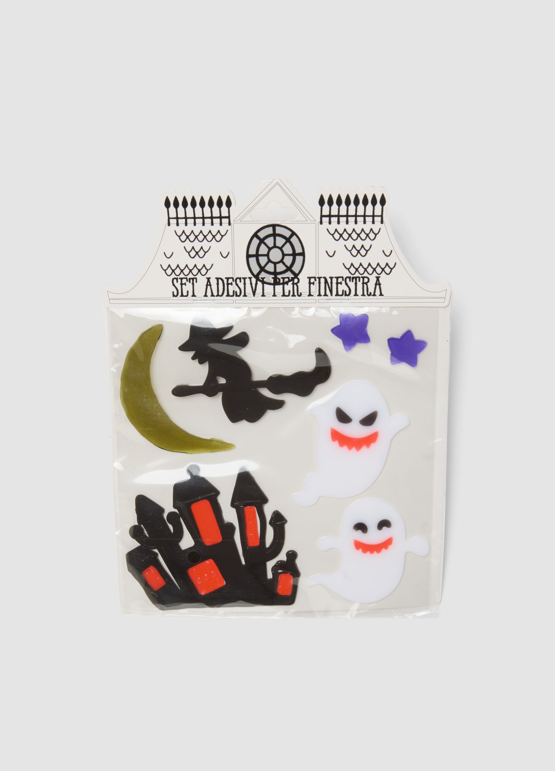 Multicolour Halloween Window Stickers