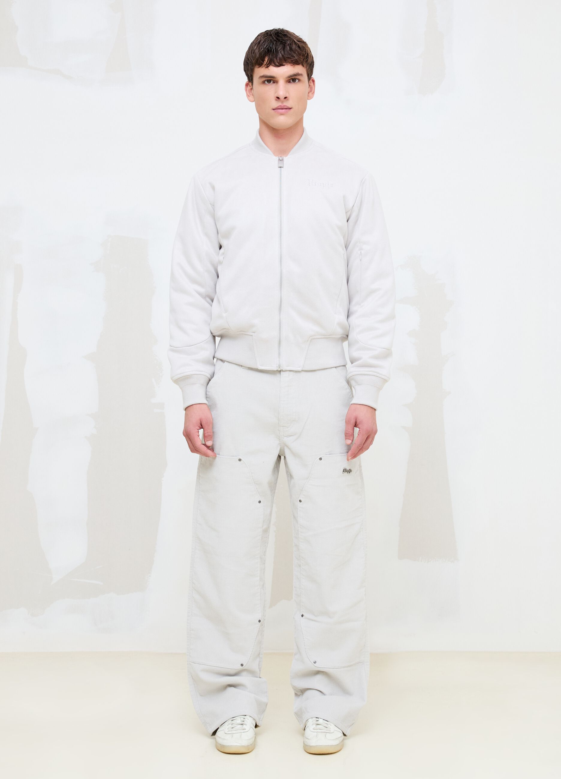 Corduroy Carpenter Trousers Light Beige