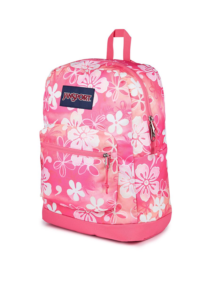 Unisex Floral Pattern Cross Town Plus Backpack_3