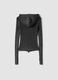 Knit Ribbed Hoodie Vintage Grey_1