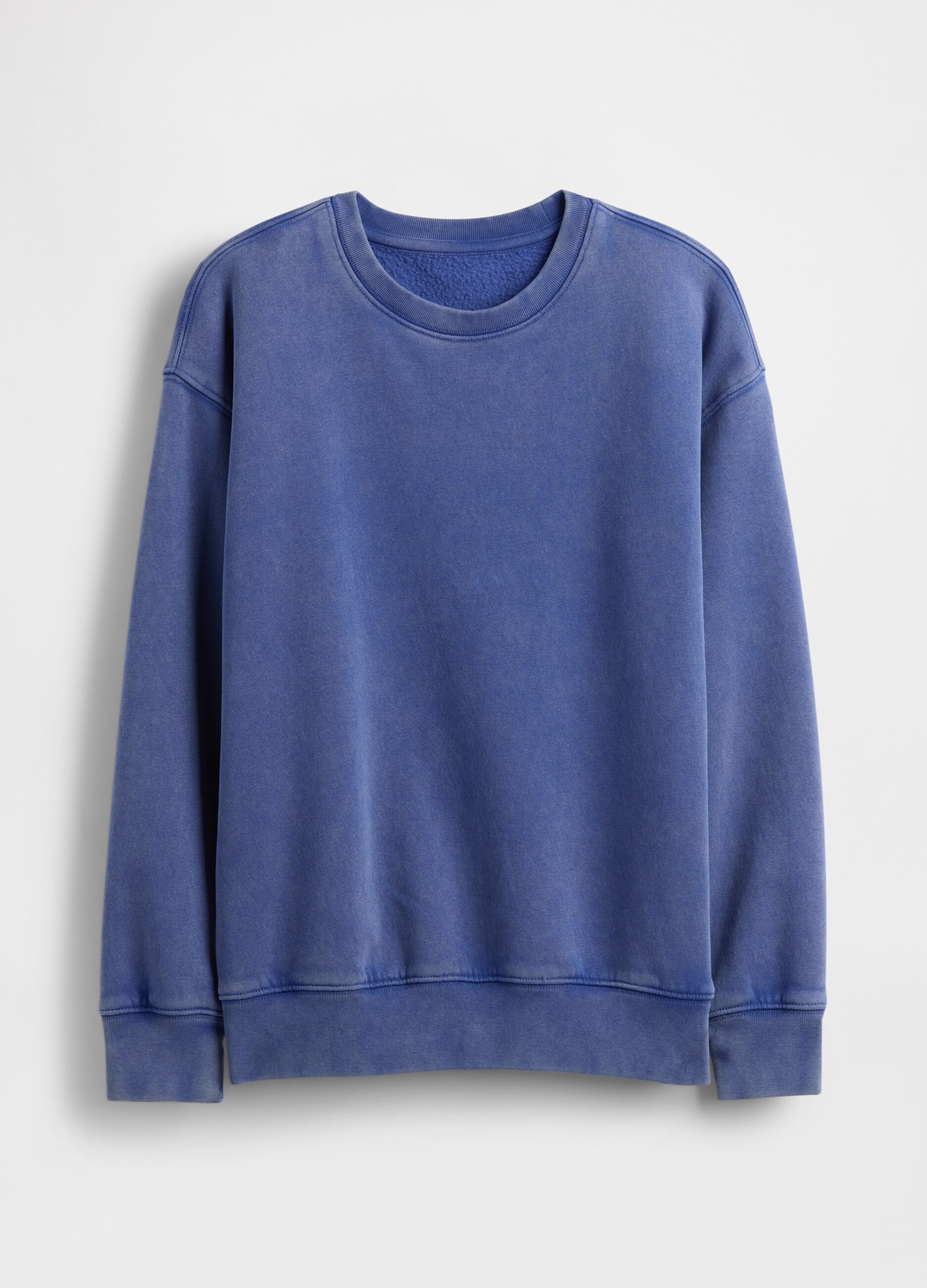 Blue cotton sweatshirt for children