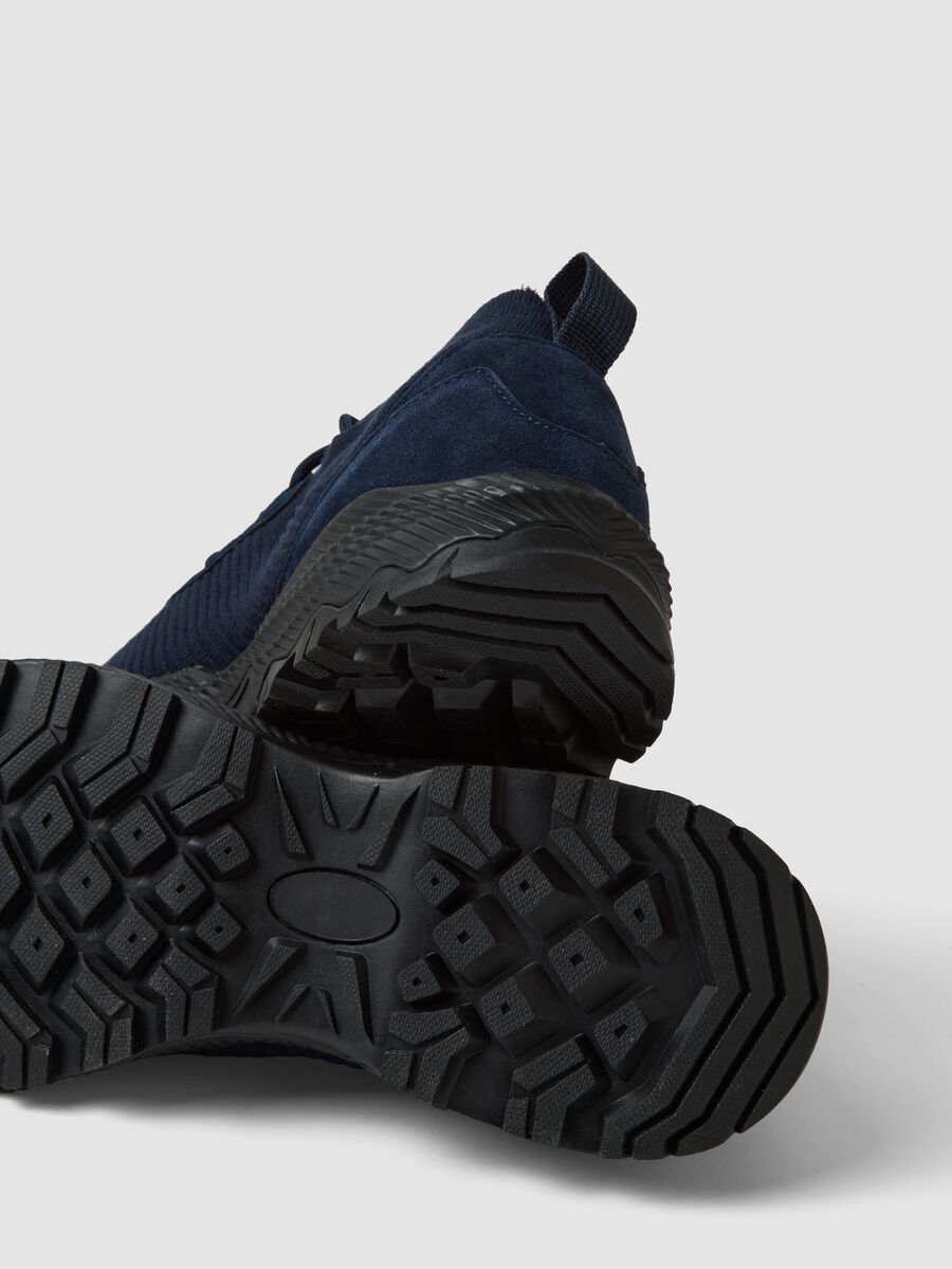 Blue trainers with lug sole_1