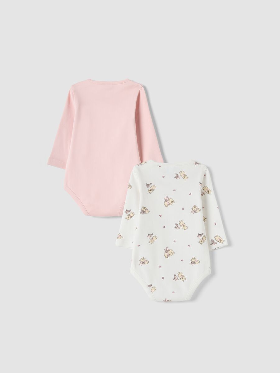 Bipack body in puro cotone organico con stampa Winnie The Pooh_1