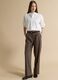 White pure cotton shirt with floral embroidery, regular fit_1