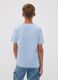 Boys&rsquo; light blue pure cotton T‑shirt with Simpsons print_2