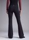 Black flared leggings in breathable stretch fabric ALTAVIA STUDIO_3