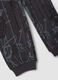 Pantaloni jogger neri in misto cotone con stampa MARVEL Spider-Man_3