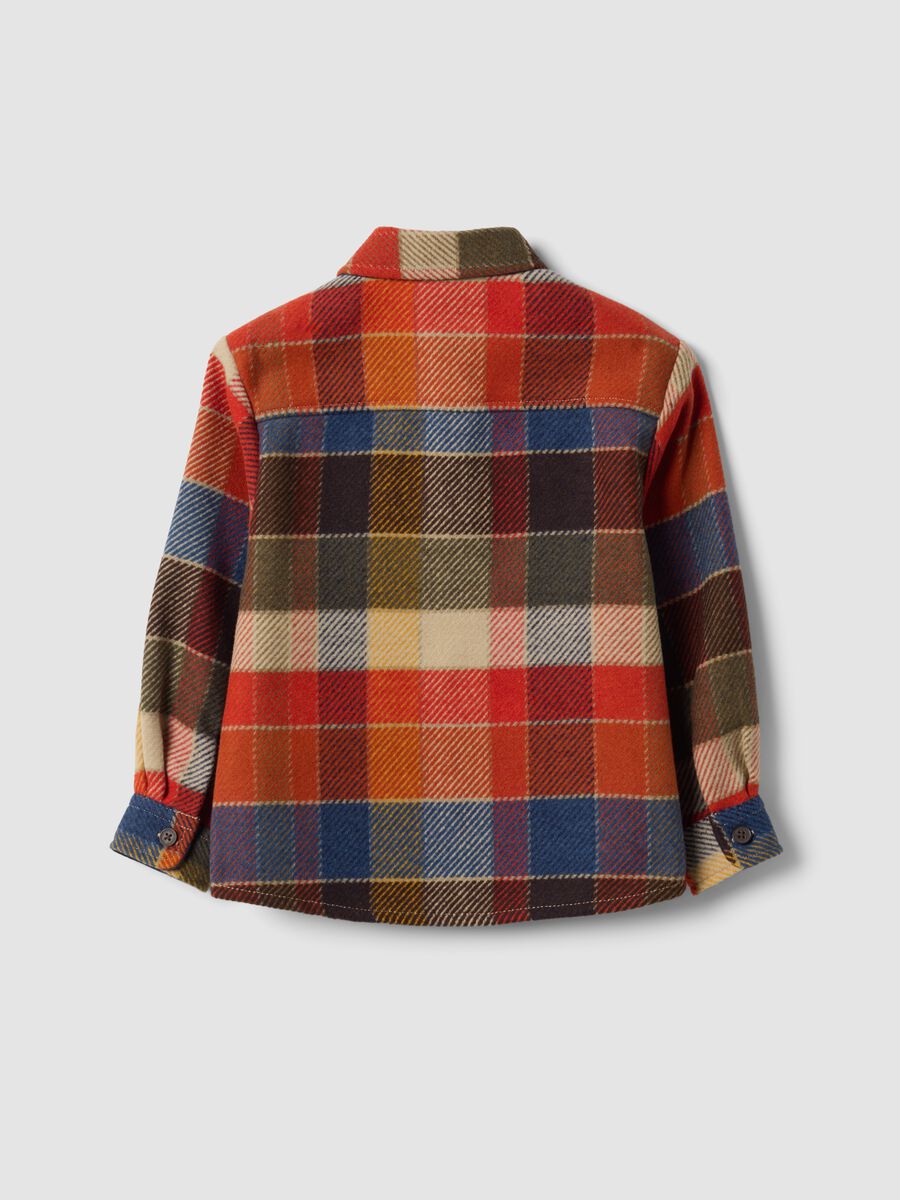 Multicolour checked shirt with classic collar, regular fit_2