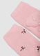 Two-pack of non-slip socks in stretchy organic cotton with flowers_1