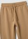 Pantaloni jogger marroni in puro cotone organico_2