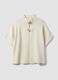 Cardigan beige in misto viscosa con alamari regular fit_0
