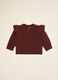 Red stretch wool crew-neck jumper_0