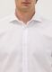 White slim-fit pure cotton shirt with cutaway collar_1