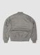Faux Suede Bomber Jacket Light Grey_1