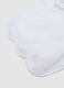 Multipack of short, stretch cotton socks in multicolour for girls_1