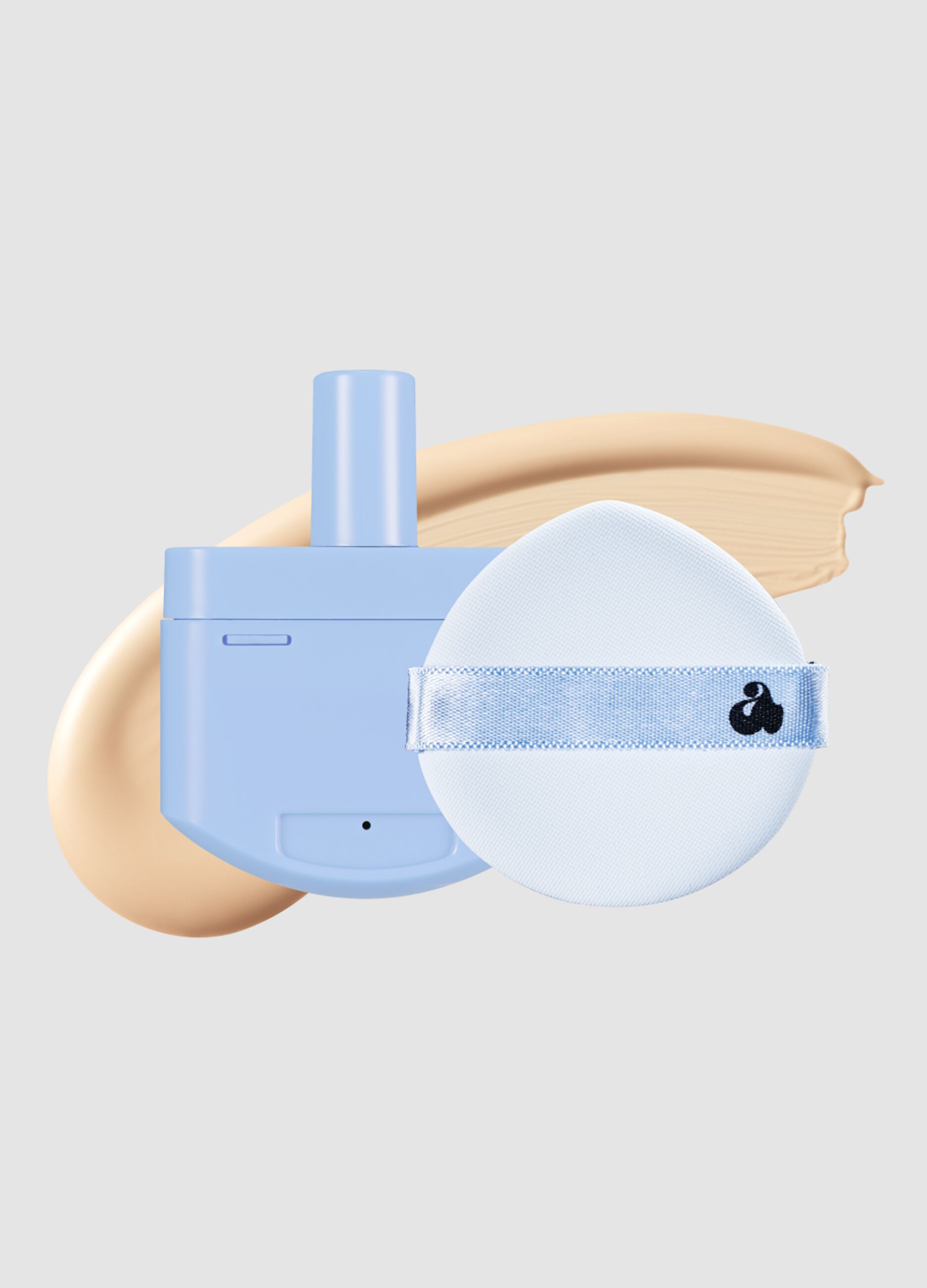 BABE SKIN BABY BLUE CUSHION RE-FEEL 21W MOONY - مكياج كوري
