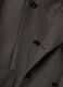 Blazer grigio taupe in flanella di misto lana e viscosa regular fit_1