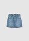 Girls' regular fit blue denim skirt_0