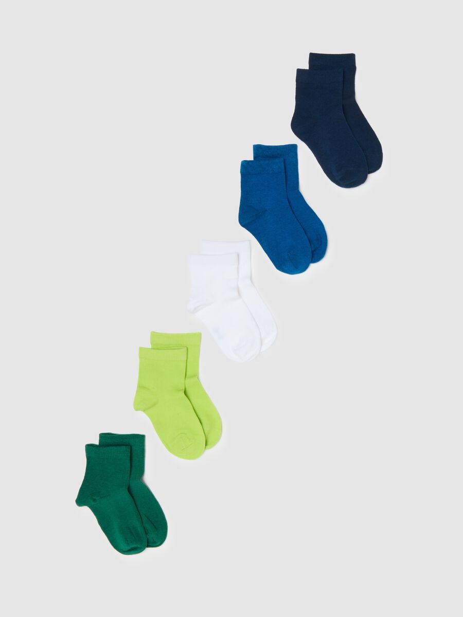 عبوة متعددة من جوارب قطنية متعددة الألوان للأطفال_0