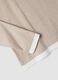 Beige cotton-blend crew-neck T-shirt_6