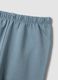 Pigiama azzurro girocollo in puro cotone organico_2