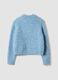 Blue stretch wool crew-neck jumper_2