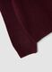 Purple stretch crew-neck jumper_2