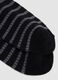 Black striped stretch-fabric socks_2