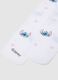 Girls' white stretchy tights with Lilo & Stitch designs_2