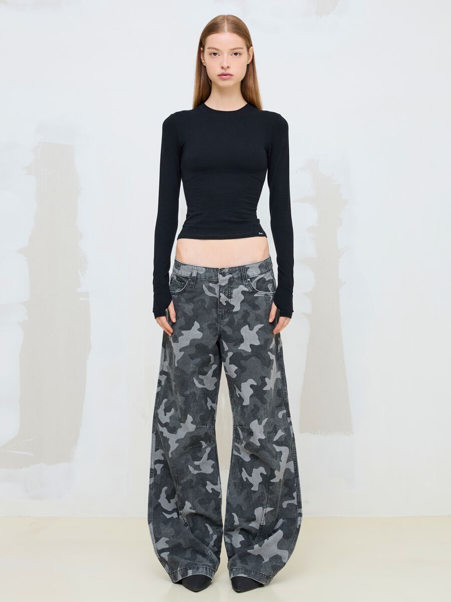 Dark Camo Wide-Leg Denim_4